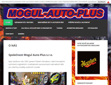 Tablet Screenshot of mogul-autoplus.cz